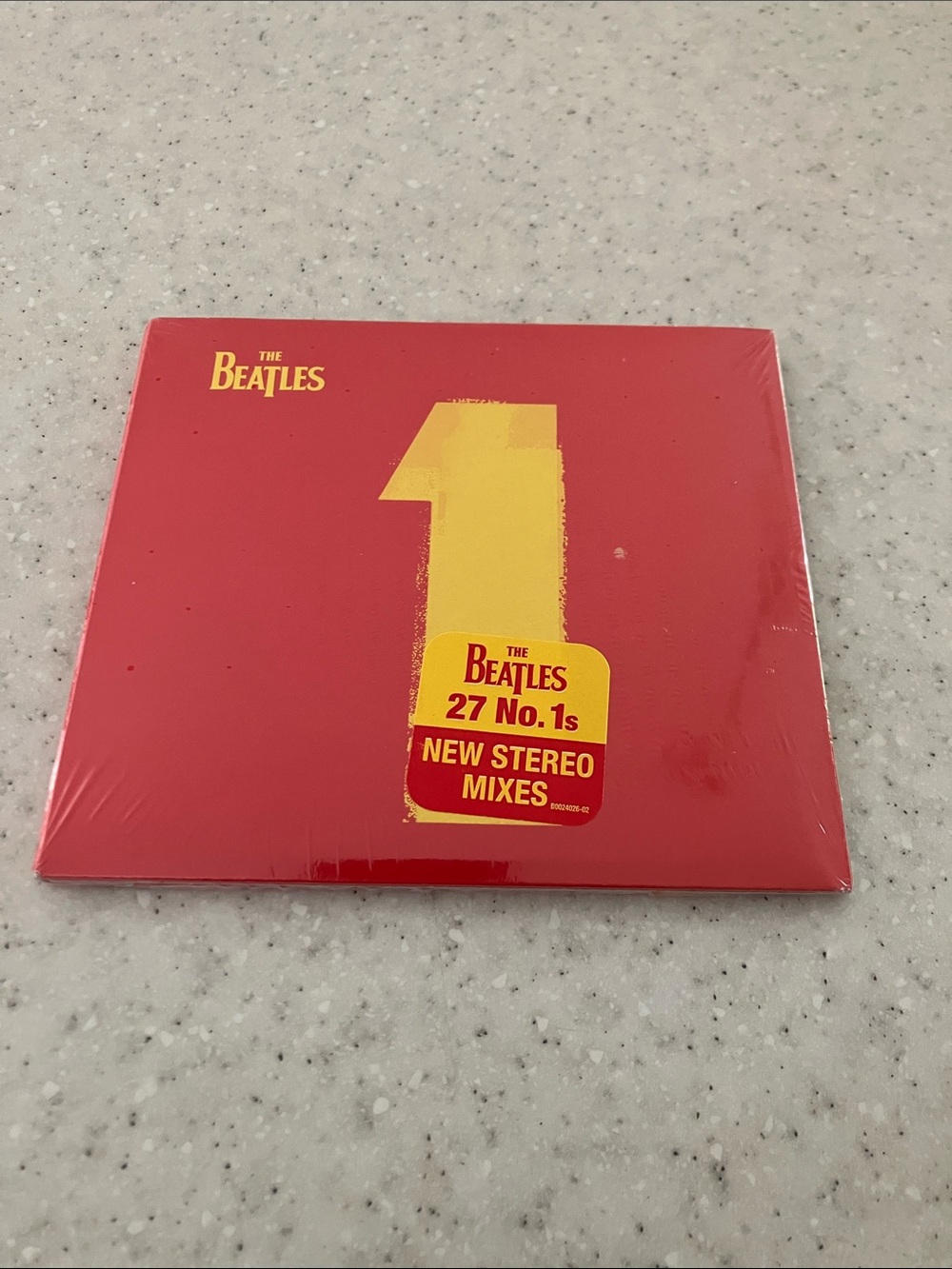 The Beatles CD 27 Number 1's SHRINKWRAPPED